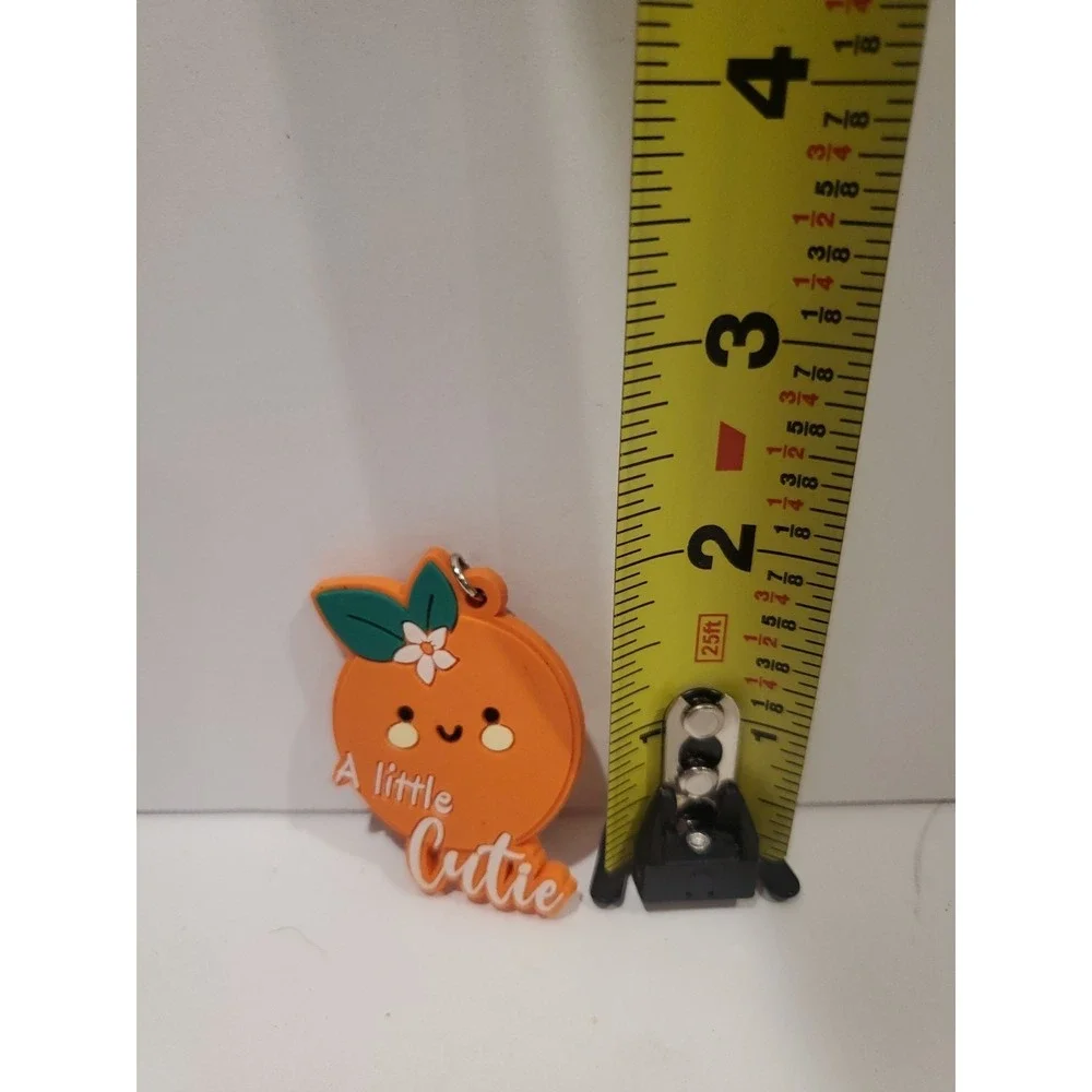 Cute Orange Fruit Keychain 